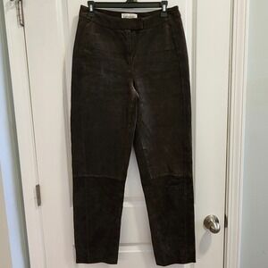 Bagatelle Womens Brown 100% Leather Pants Size 6